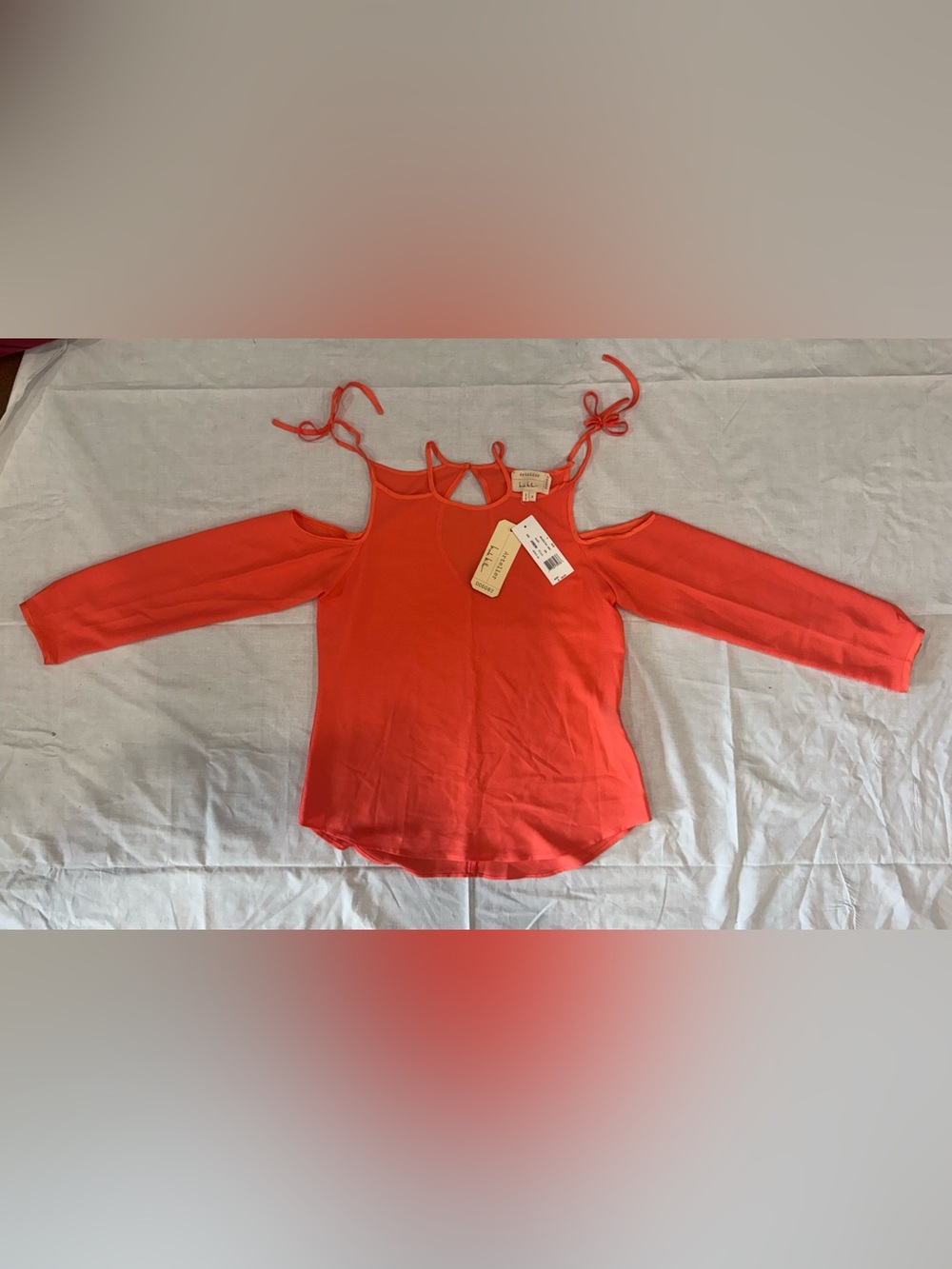 NWT Nicole Miller Artelier Sun Tie Top Size S